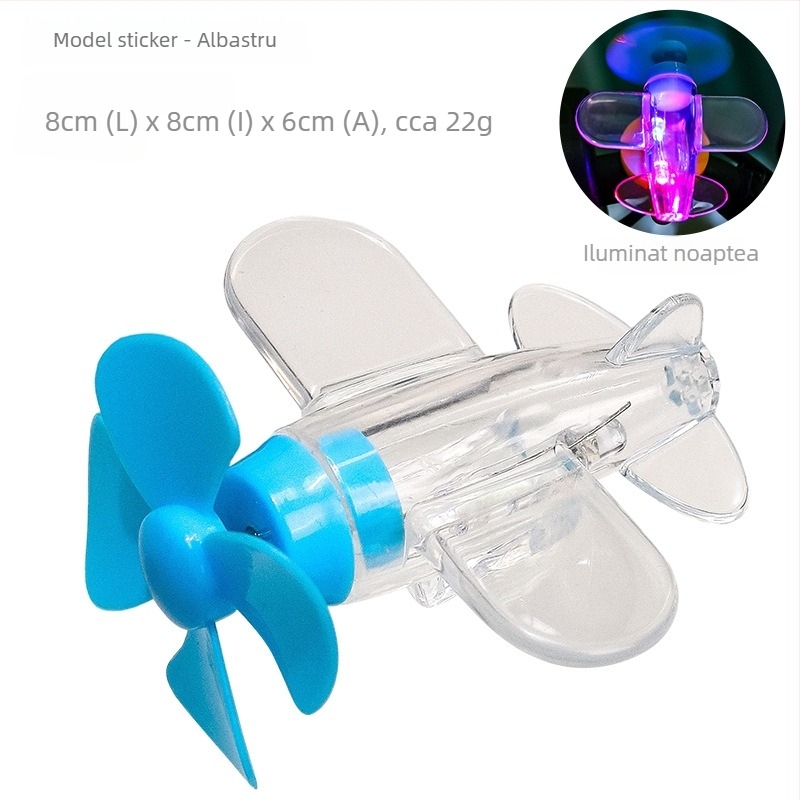 Lampa LED decorativă pentru interiorul vehiculului – Ruijie, din plastic, stil simplu, motiv avion