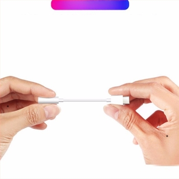 Adaptor pentru căști Type-C 3,5 mm la USB-C, modelul A, compatibil cu dispozitive Apple