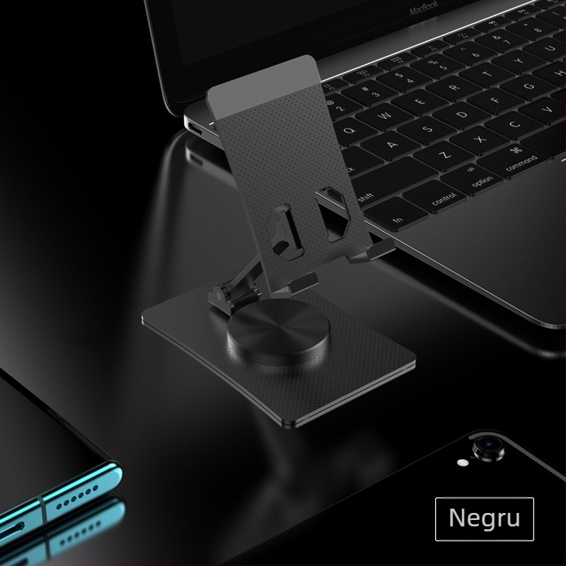 Suport de birou pentru telefoane și tablete, din aliaj, universal, multifuncțional, cu opțiune de personalizare