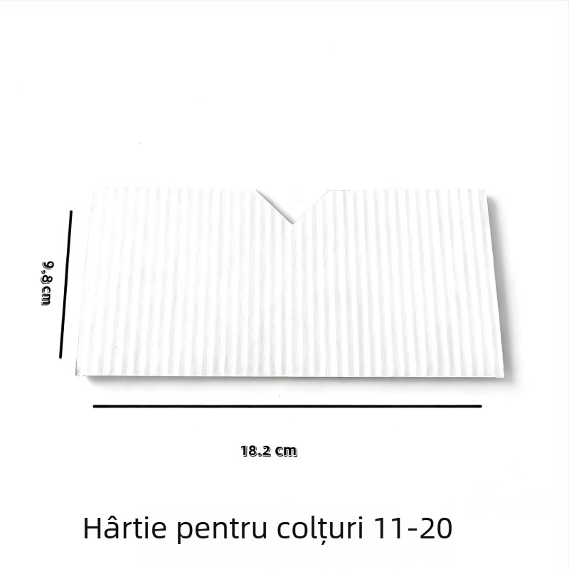 Protector de colț din hârtie kraft pentru rame de caligrafie și pictură chineză tradițională