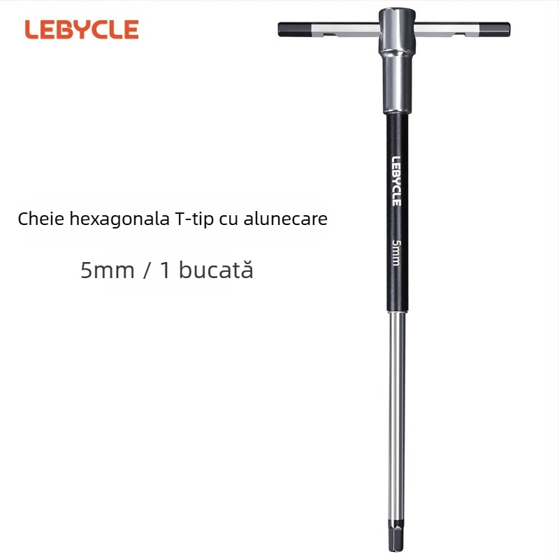 Lebycle cheie Allen în formă de T cu tijă glisantă pentru biciclete de munte și de drum