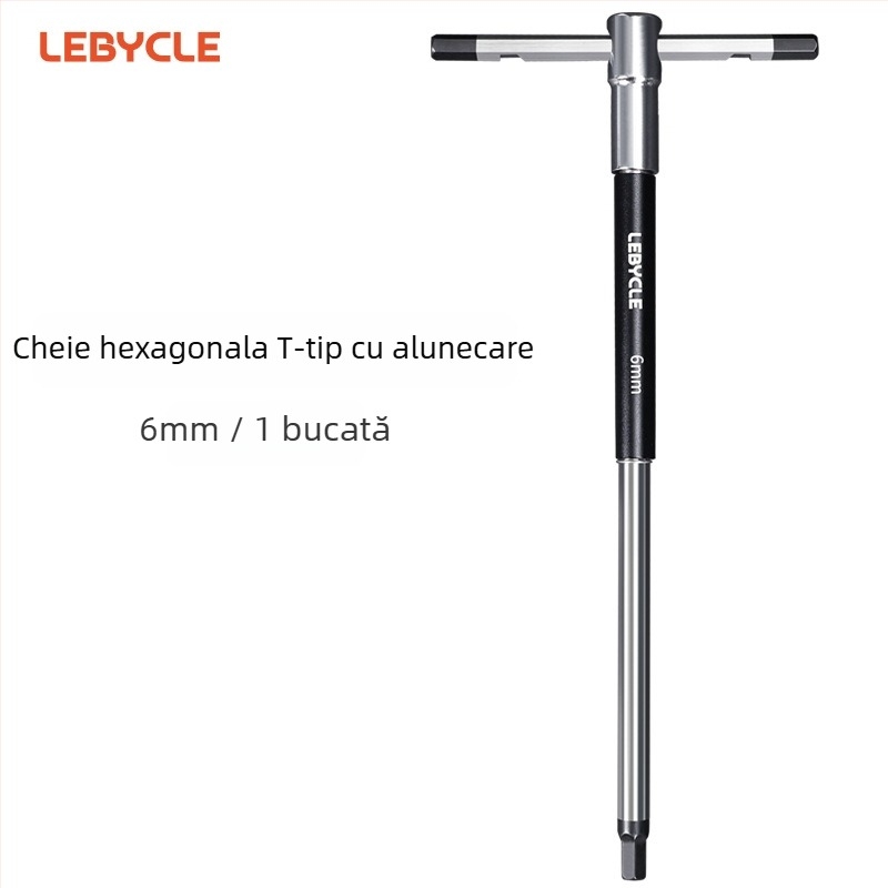 Lebycle cheie Allen în formă de T cu tijă glisantă pentru biciclete de munte și de drum