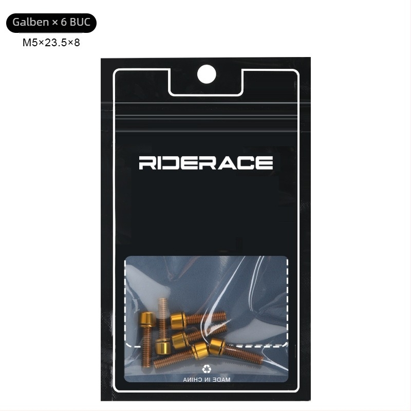 Șuruburi pentru ghidon bicicletă Riderace RR9765 (Metal • Riderace • RR9765)