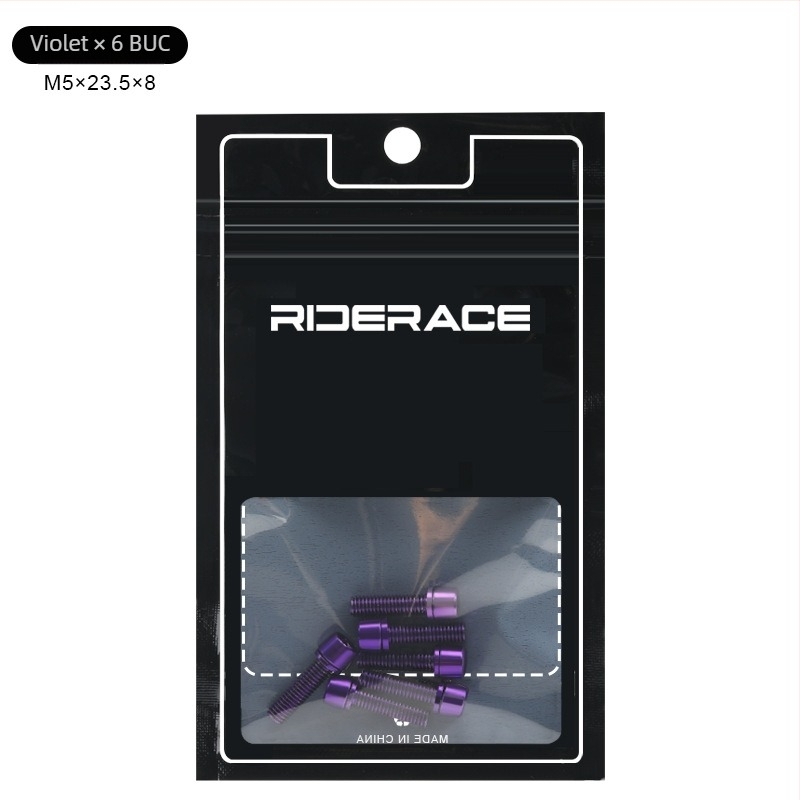 Șuruburi pentru ghidon bicicletă Riderace RR9765 (Metal • Riderace • RR9765)