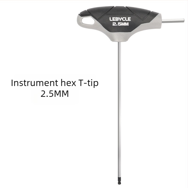 Set chei Allen cu mâner T și cap cu bilă, pentru biciclete, din oțel S2