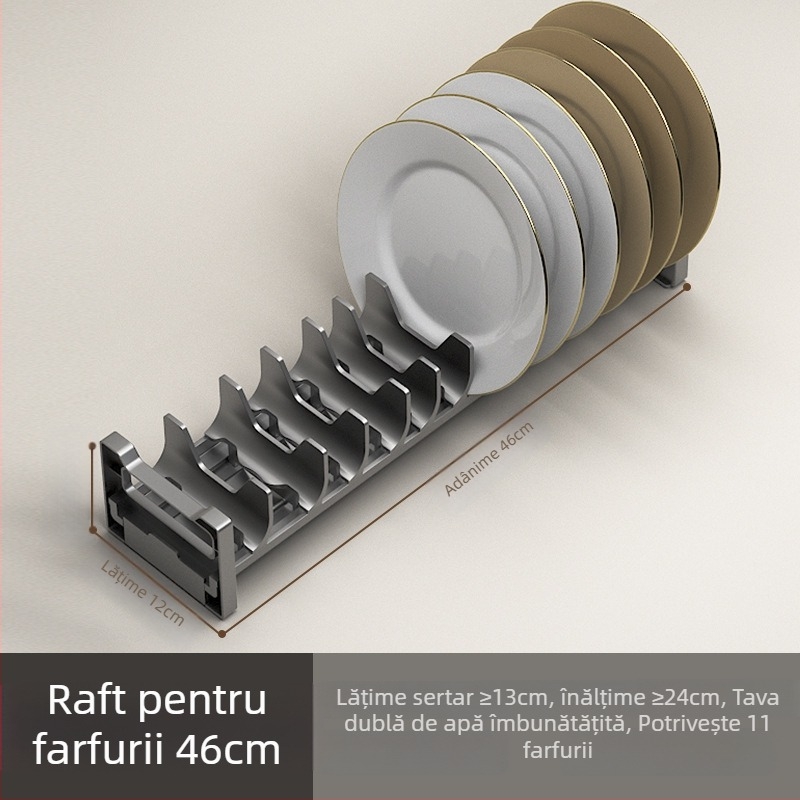 Raft pentru scurgerea vaselor cu sertar, DARXINEE/Dahini, stil modern simplu, raft de depozitare bucătărie