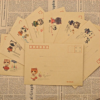 Set de papetărie cu plicuri și foi de scris, stil chinezesc retro, plicuri cu fereastră, 56 de bucăți