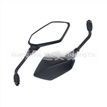 Oglindă retrovizoare și reflector pentru ATV și motocicletă — universal, carcasă din plastic cu tijă din oțel, compatibil cu motocicletele și autovehiculele electrice