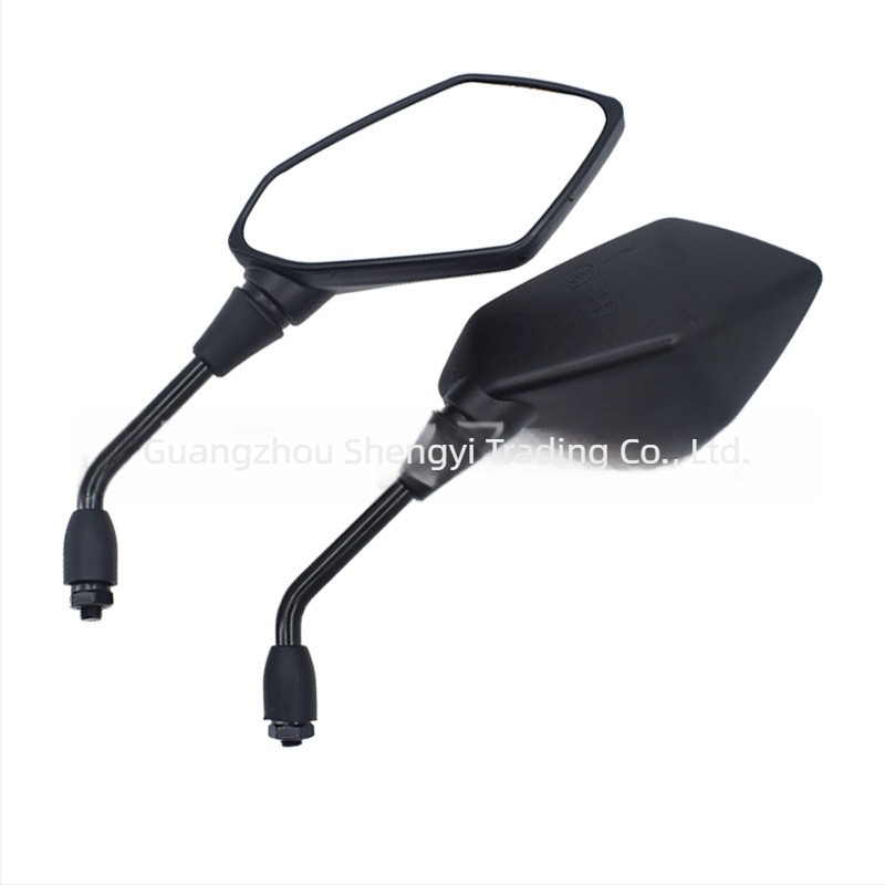 Oglindă retrovizoare și reflector pentru ATV și motocicletă — universal, carcasă din plastic cu tijă din oțel, compatibil cu motocicletele și autovehiculele electrice