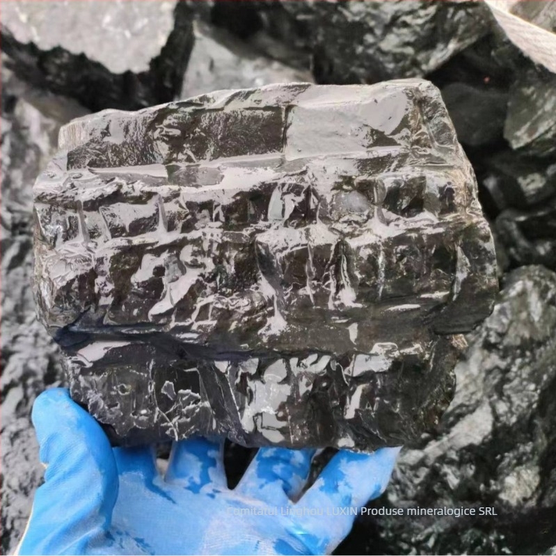 Piatră de decor pentru acvariu – natural Black Gold Canyon Stone, piatră de curs, Lu xin, 1 bucată