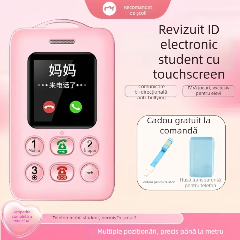 Carte electronică inteligentă pentru elevi cu apel video și localizare precisă – VIPME K3g, 2000 mAh, compatibil Android/iOS