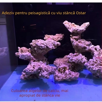Adeziv pentru aquascaping pentru acvarii marine – pe bază de rășină, pentru rocă vie și corali, ambalaj în pungă