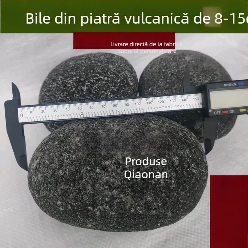 Pietre vulcanice pentru grătar și saună, pietre de lavă pentru aromaterapie și abur — piatră de amenajare peisageră; fără importuri; alte piețe; fără marcă privată