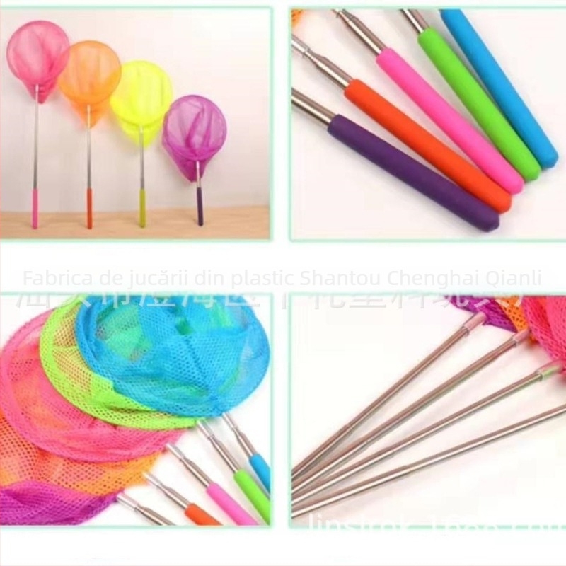 Plasă de capturare a insectelor cu tijă telescopică din oțel inoxidabil pentru acvariu