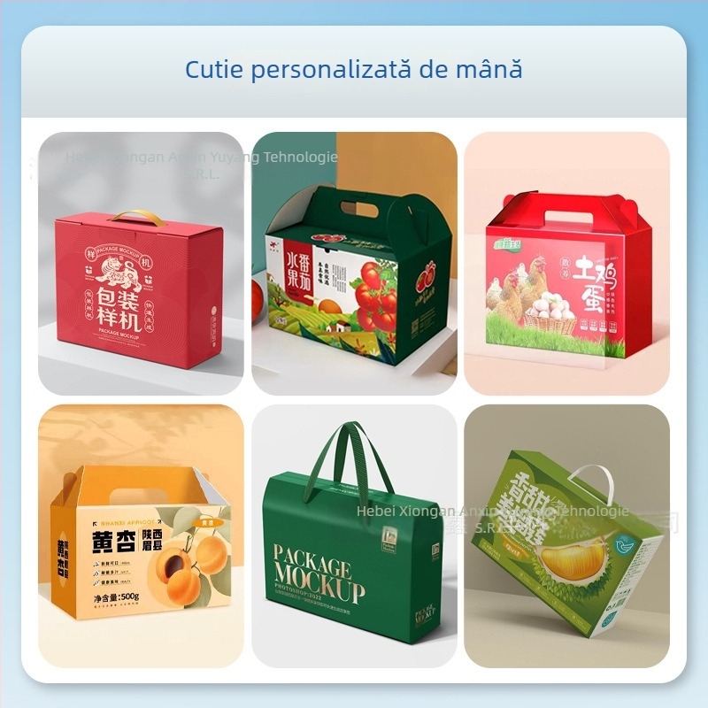Cutie cadou din carton ondulat personalizată — tehnică de imprimare, brand Xinyuyang packaging, material hârtie/carton, origine Hebei, personalizare