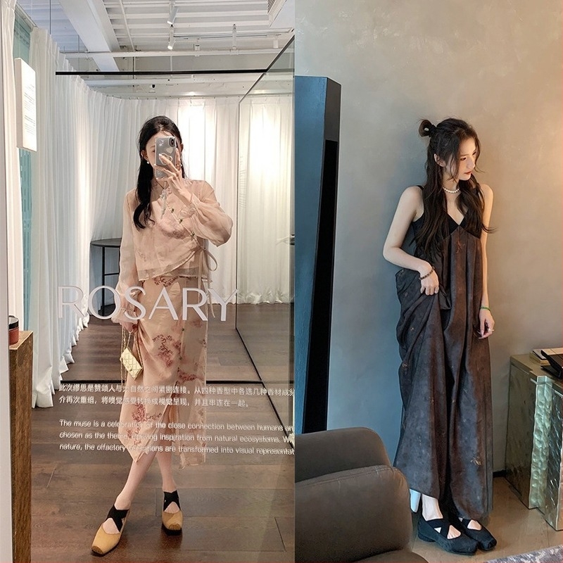 Pantofi Mary Jane - Vârf pătrat, Toc mic, Slip-On, Model floral, Căptușeală din lână de miel