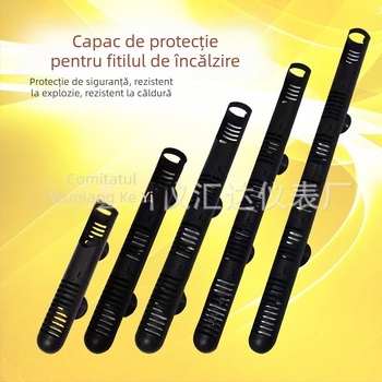 Husă protecție pentru tijă de încălzire Shengrui – Acoperire multi-secțiuni pentru încălzitor de acvariu, Plastic, 0,02 kg