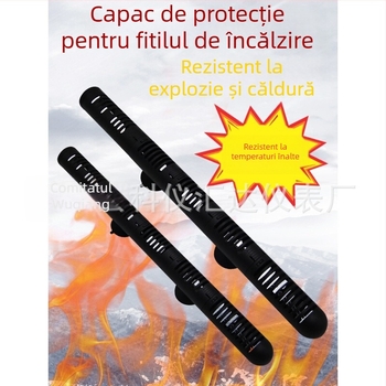 Husă protecție pentru tijă de încălzire Shengrui – Acoperire multi-secțiuni pentru încălzitor de acvariu, Plastic, 0,02 kg