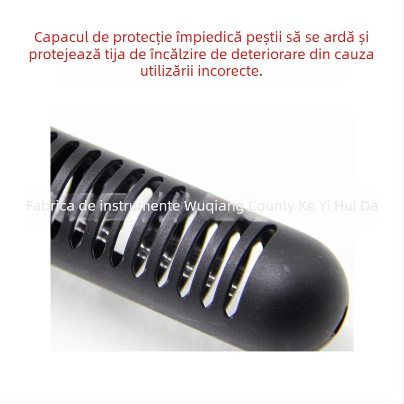 Husă protecție pentru tijă de încălzire Shengrui – Acoperire multi-secțiuni pentru încălzitor de acvariu, Plastic, 0,02 kg