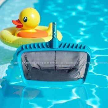 Plasă pentru îndepărtarea frunzelor din piscină, construcție din plastic, potrivită pentru piscine și piscine gonflabile