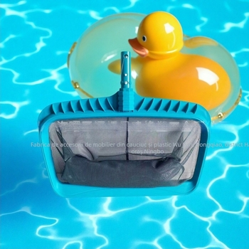 Plasă pentru îndepărtarea frunzelor din piscină, construcție din plastic, potrivită pentru piscine și piscine gonflabile