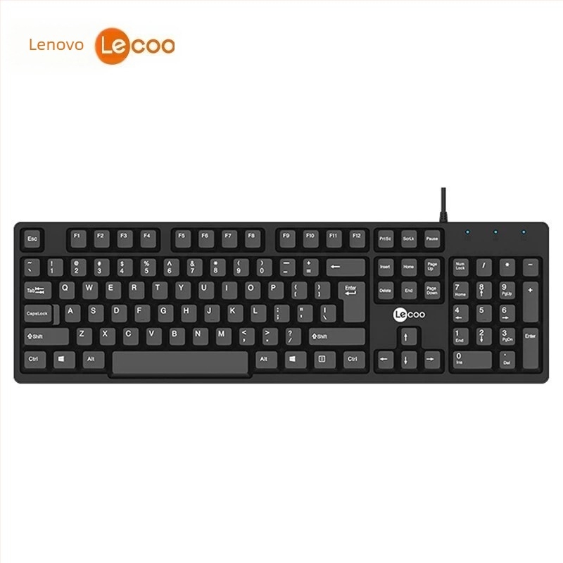 Set tastatură și mouse cu fir K10 pentru computer desktop – pentru birou și acasă