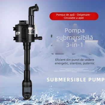 Xilong pompă submersibilă pentru acvariu XQ230A/320A/380A/520A/620A, corp din plastic, pentru oxigenare și aerare