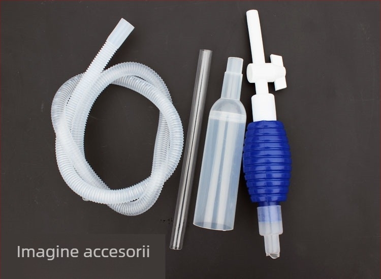 Sifon pentru acvariu pentru curățarea nisipului și schimbarea apei — plastic, origine provincie Guangdong, conductă de apă pentru acvariu