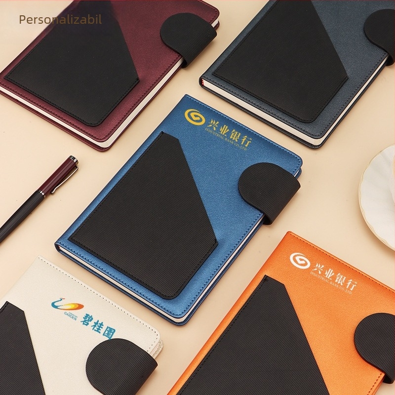 Jurnal cu copertă din piele sintetică, legare spirală, Dowling hârtie 80 g, 200 pagini, stil creativ - cj02