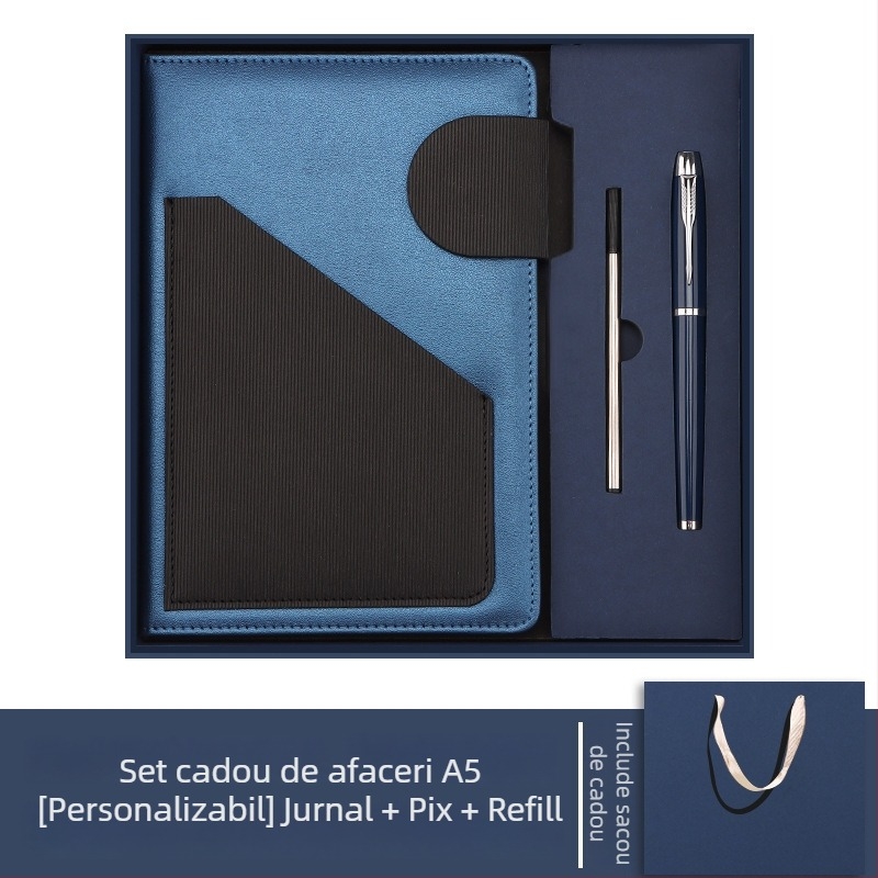 Jurnal cu copertă din piele sintetică, legare spirală, Dowling hârtie 80 g, 200 pagini, stil creativ - cj02