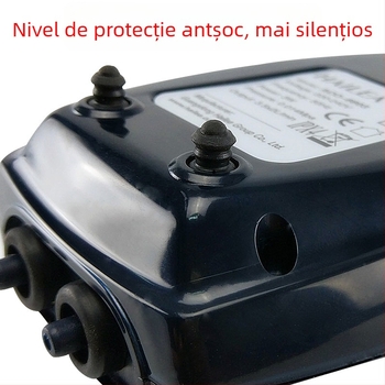 Pompa de oxigen pentru acvariu — silențioasă, cu două găuri, reglabilă; Hailey ACO-6604, greutate 40