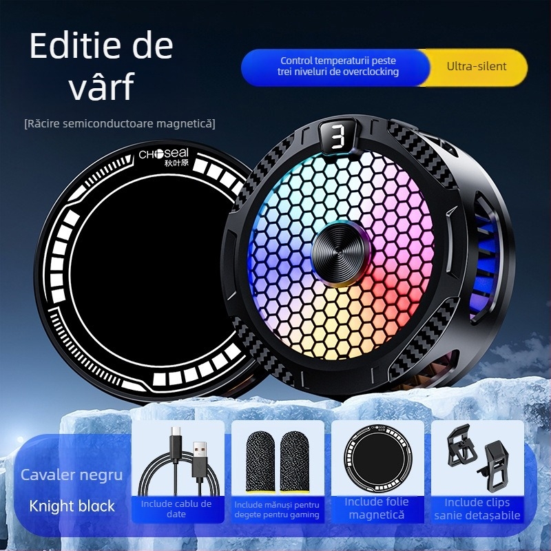 Corbin SR09PRO Răcitor magnetic pentru telefon cu clip pe spate, 51 g, 15 W, USB-C