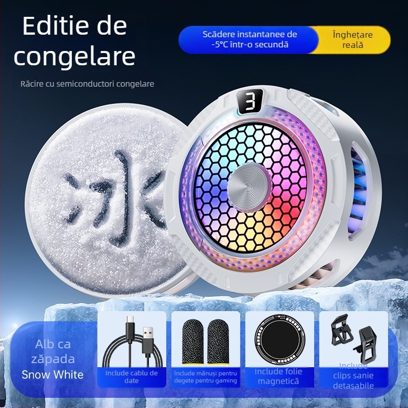 Corbin SR09PRO Răcitor magnetic pentru telefon cu clip pe spate, 51 g, 15 W, USB-C