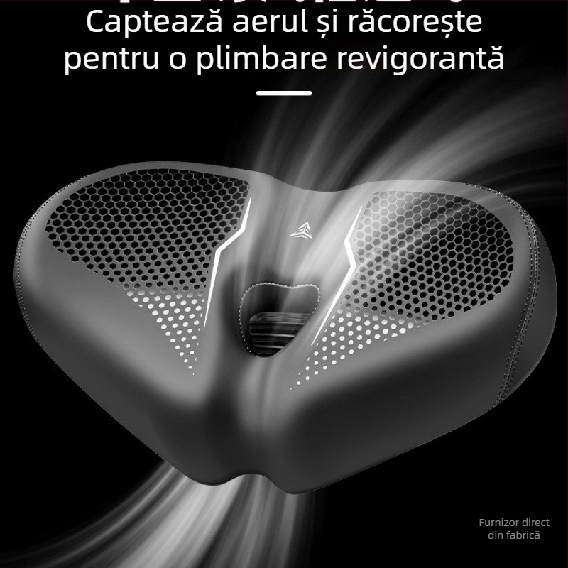 Pernă pentru șaua de bicicletă de munte – ultra moale, anti-dureri de șold, șa ergonomic; Material: oțel; Potrivit pentru bicicletă obișnuită; Cod articol: p8hxxbp7
