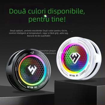 Radiator de răcire inteligent cu control al temperaturii pentru telefoane mobile și tablete, cu afișaj digital LED