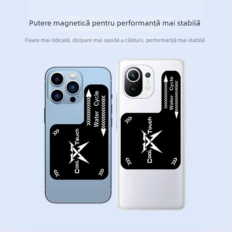 Placă de răcire pentru telefon din cupru pur, model A1, pentru răcire rapidă