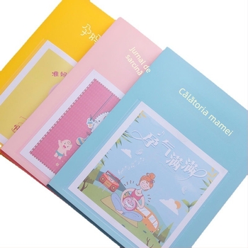 Carte de colecție pentru examinări în sarcină, carte de date din plastic, 20 de pagini, logo imprimat, personalizare disponibilă