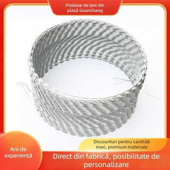 Sârmă ghimpată galvanizată dublu răsucită pentru gard, stil SIRO, răsucire spre dreapta, rezistență la tracțiune 500