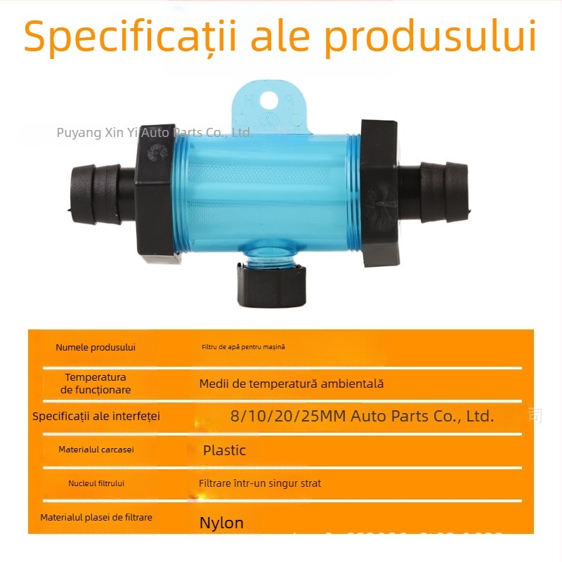 Xinwuke Filtru Cup – Accesorii pentru stropitor auto, filtrare apă, compatibil antigel, filtru prin picurare