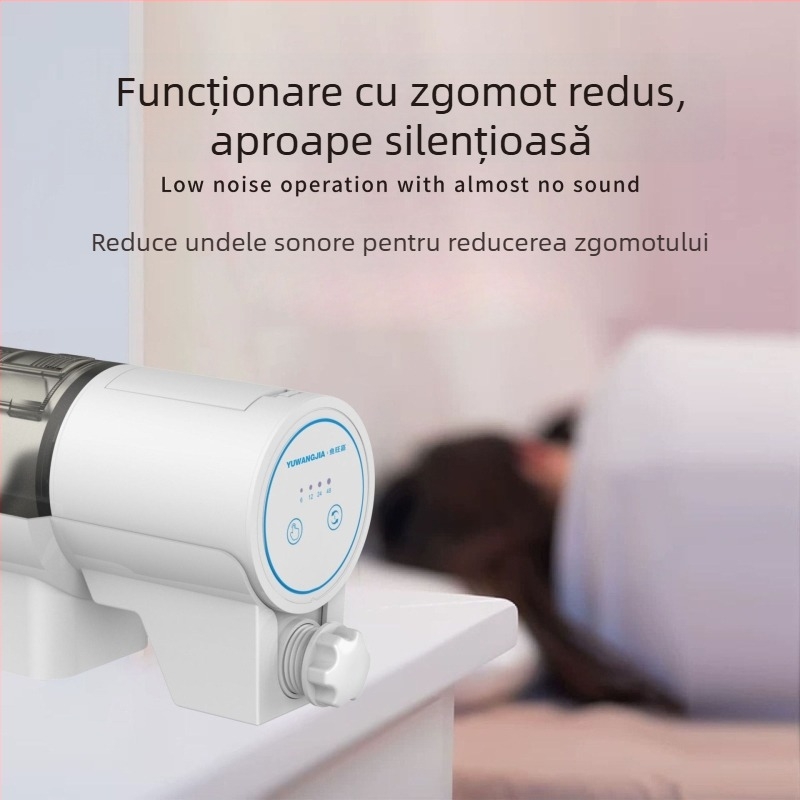 Hrănitor automat pentru acvariu cu temporizator pentru pești ornamentali și țestoase