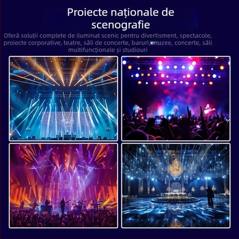 Amplificator/distribuitor DMX pentru iluminat pe scenă MX512 — 4/8 canale, transceiver Beam PAR, brand Fuli