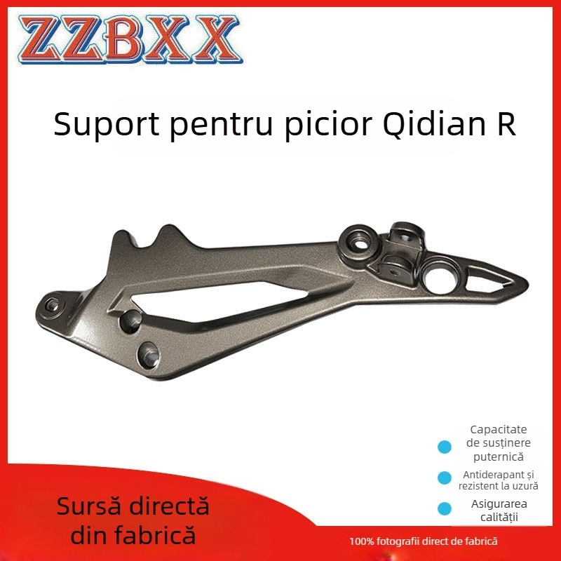 Pedale pentru motocicleta Vento Tornado250 și Rocketman250 | Aliaj de aluminiu | Pedal spate | Finisaj cu pulbere