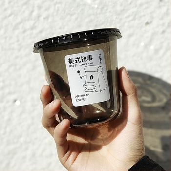 Pahar PET de unică folosință fără capac, personalizabil, fără imprimare logo, mărci private licențiate disponibile, licență XK16-204-00525.