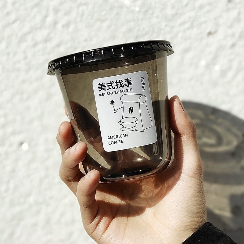 Pahar PET de unică folosință fără capac, personalizabil, fără imprimare logo, mărci private licențiate disponibile, licență XK16-204-00525.