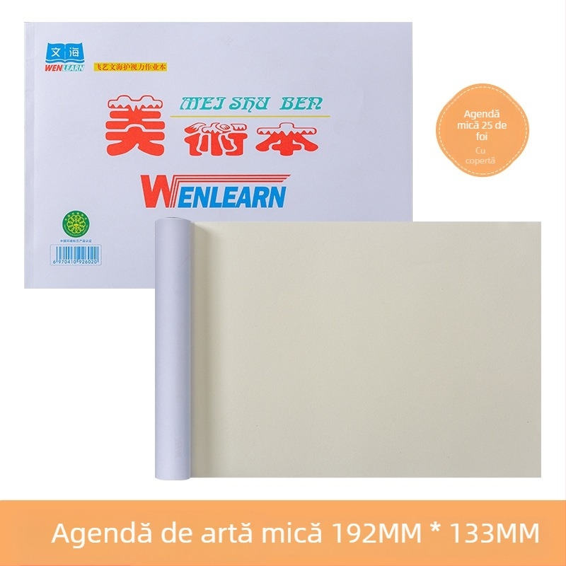 Caiet Wenhai de exerciții: caiet unic pentru caractere chineze, matematică, Pinyin și grilă de scriere a caracterelor chineze