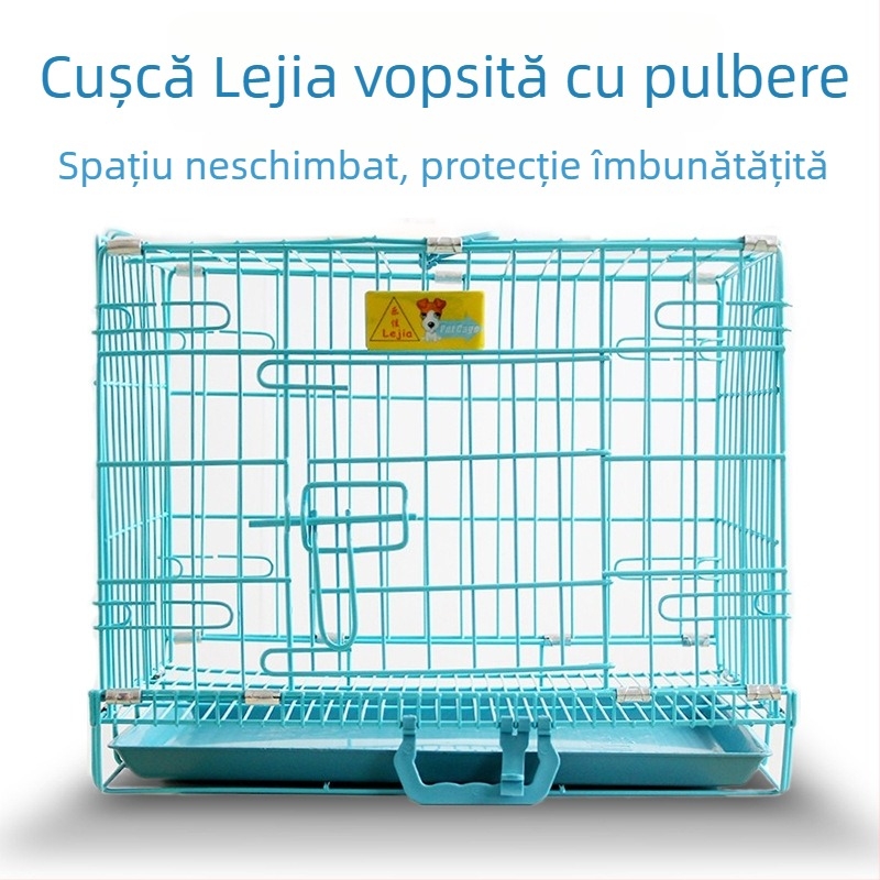 Lejia cușcă pentru câini din sârmă