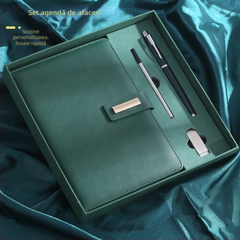 Jurnal Chiefchu, copertă din piele sintetică, legare cu adeziv, hârtie Forest, 100 de pagini, logo tipărit, personalizare disponibilă