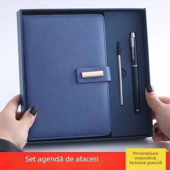 Jurnal Chiefchu, copertă din piele sintetică, legare cu adeziv, hârtie Forest, 100 de pagini, logo tipărit, personalizare disponibilă