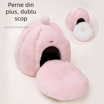 Cuib pentru animale de companie — din textile, origine Zhejiang, neexportat, potrivit pentru pisici.