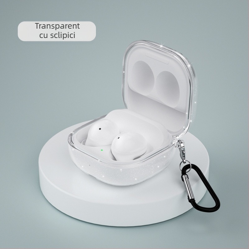 Husă pentru căști Samsung Buds Pro 2, Buds 2 și Live — TPU, turnare prin injecție, universală, personalizabilă